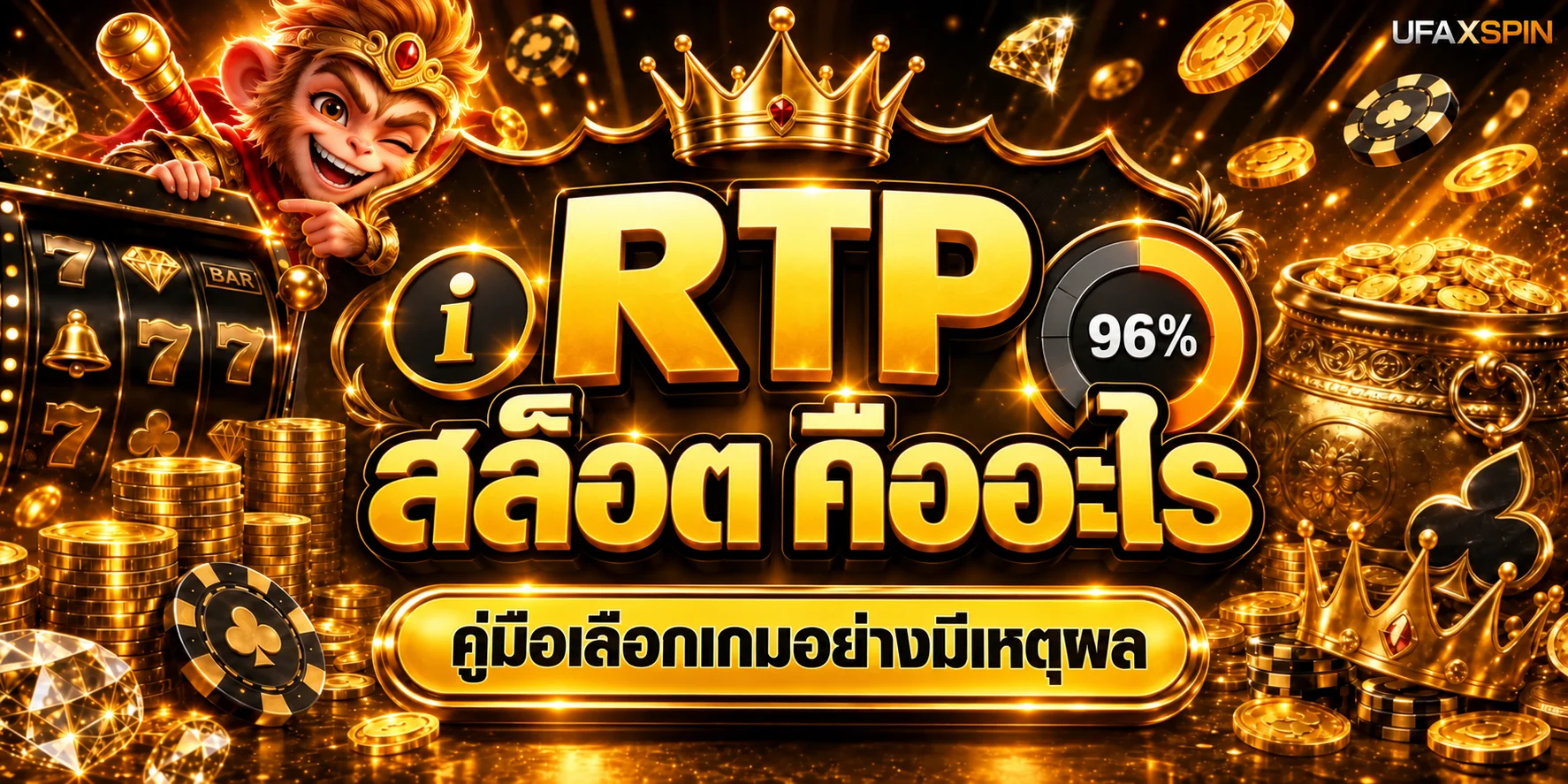 UFAXSPIN RTP สล็อต คืออะไร เลือกเกมอย่างมีเหตุผล